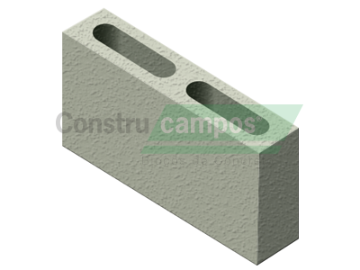 Bloco Estrutural Classe A 09x19x39 - ConstruCampos