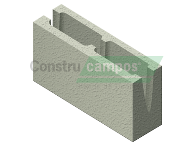 Canaleta 09x19x39 - ConstruCampos
